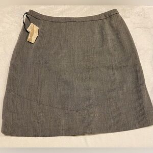 NWT Anne Klein Classic Gray Pencil Skirt